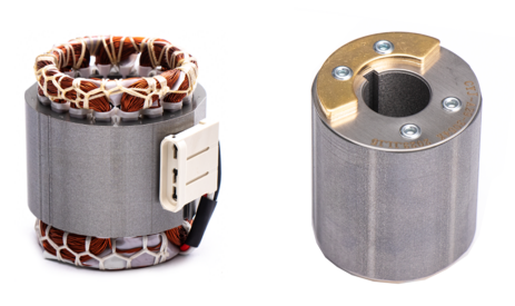 85 mm Stator und Rotor